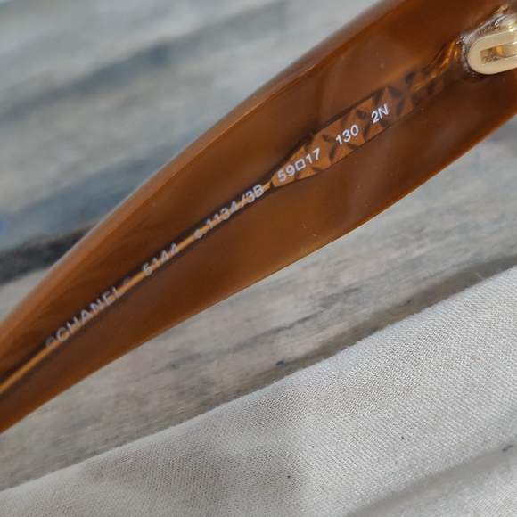 Chanel sunglasses Authentic chic brown tortoise shell Logos - Picture 5 of 16